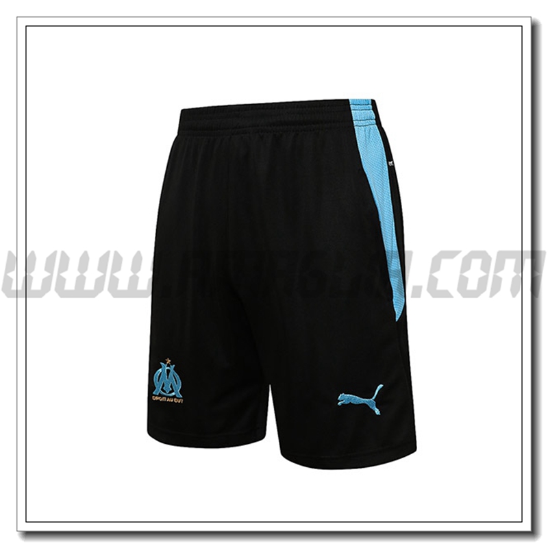 Pantaloni Calcio Marsiglia OM Blu/Nero 2021 2022