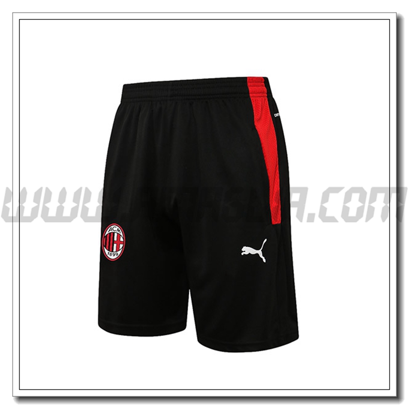 Pantaloni Calcio AC Milan Rosso/Nero 2021 2022