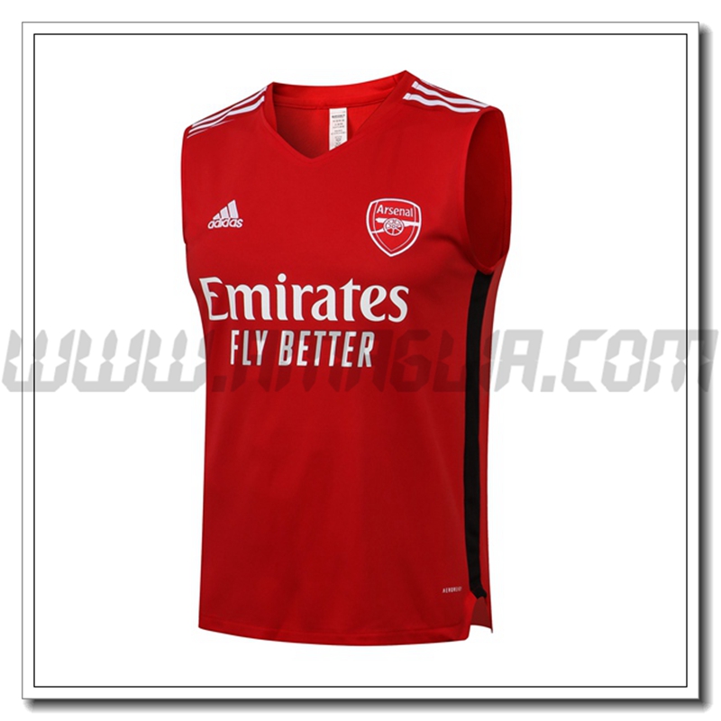 Canotta da Allenamento FC Arsenal Rosso 2021 2022
