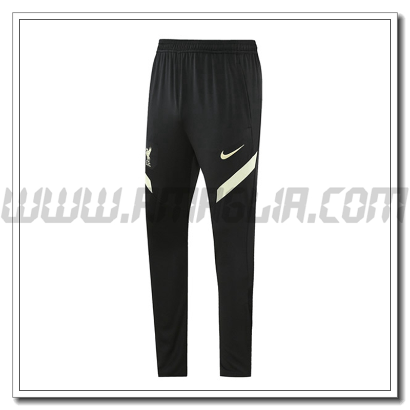 Pantaloni Allenamento FC Liverpool Nero/Verde 2021 2022