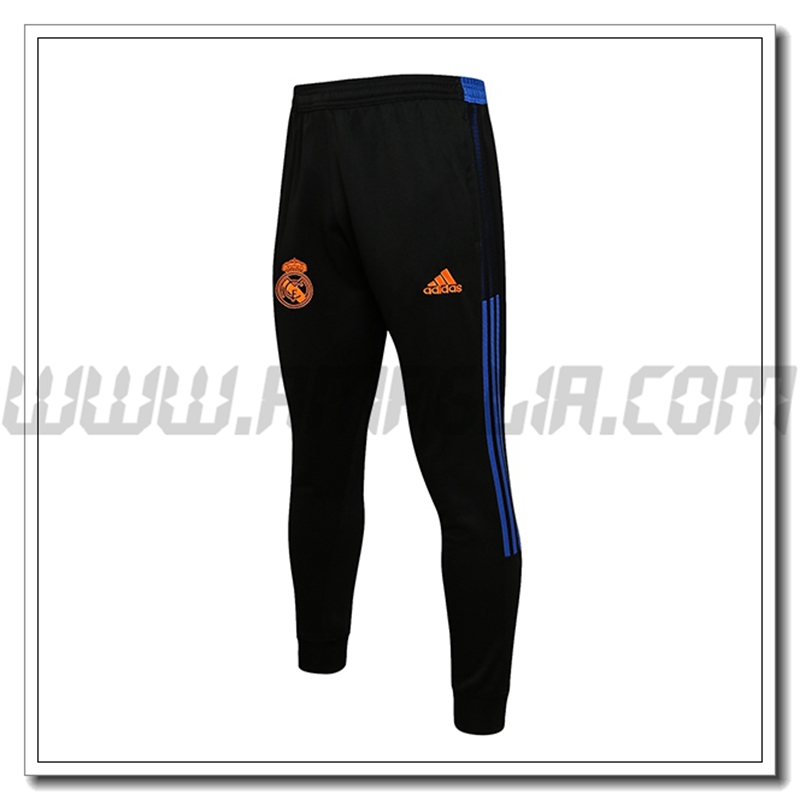 Pantaloni Allenamento Real Madrid Nero/Blu 2021 2022