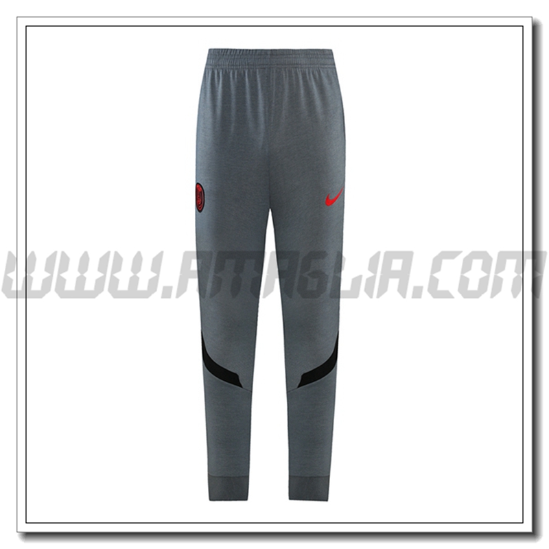Pantaloni Allenamento Jordon PSG Grigio Buio 2021 2022