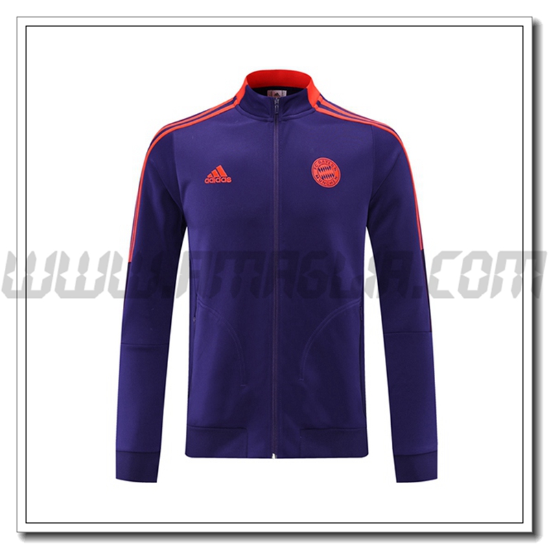 Giacca Calcio Bayern Monaco Viola/Rosso 2021 2022