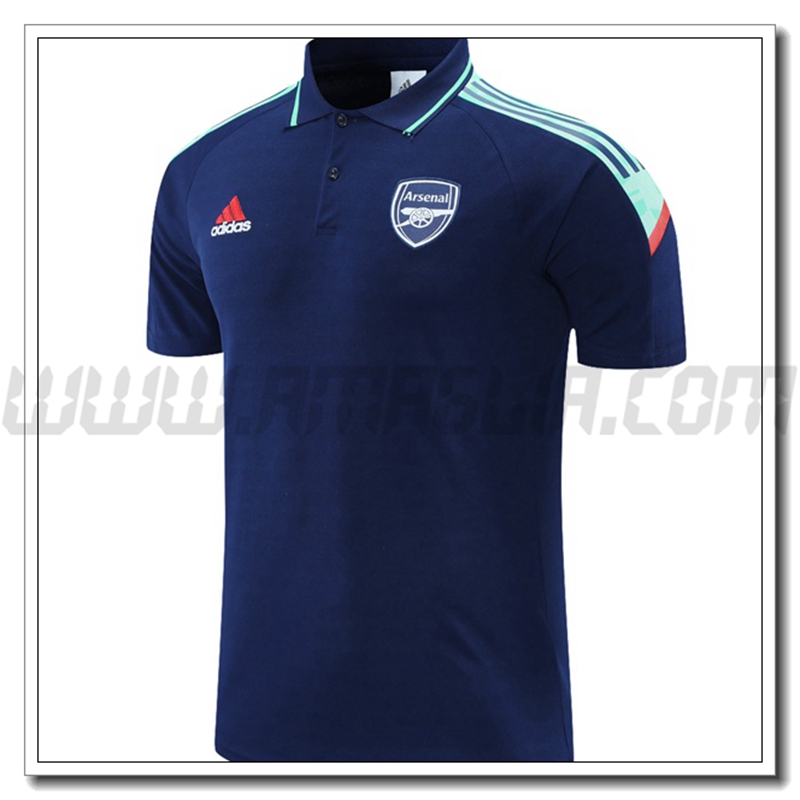Maglia Polo FC Arsenal Bianco/Rosso 2021 2022