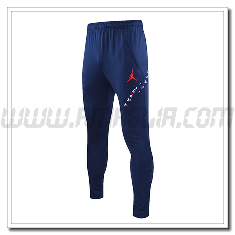 Pantaloni Allenamento Jordan PSG Blu Marino 2021 2022