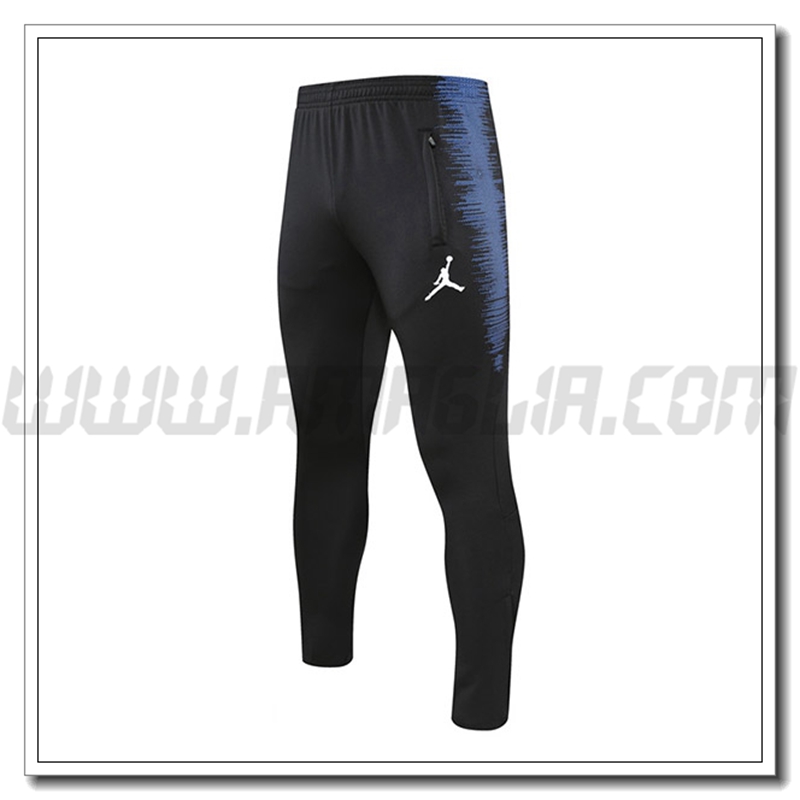 Pantaloni Allenamento Jordan PSG Blu/Nero 2021 2022