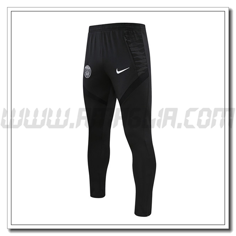 Pantaloni Allenamento Jordan PSG Nero 2021 2022