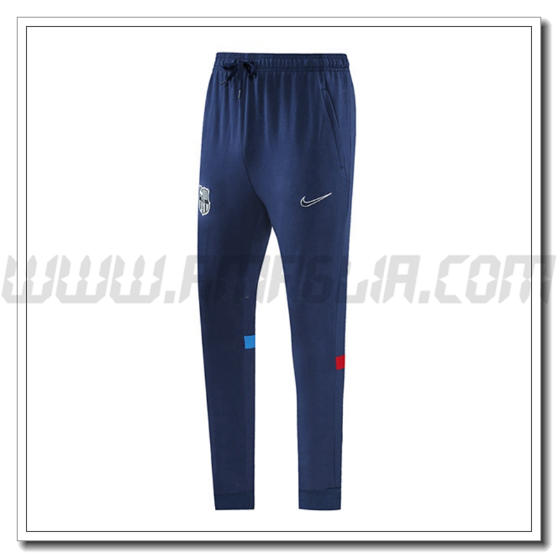 Pantaloni Allenamento FC Barcellona Blu Marino/Rosso/Blu 2021 2022