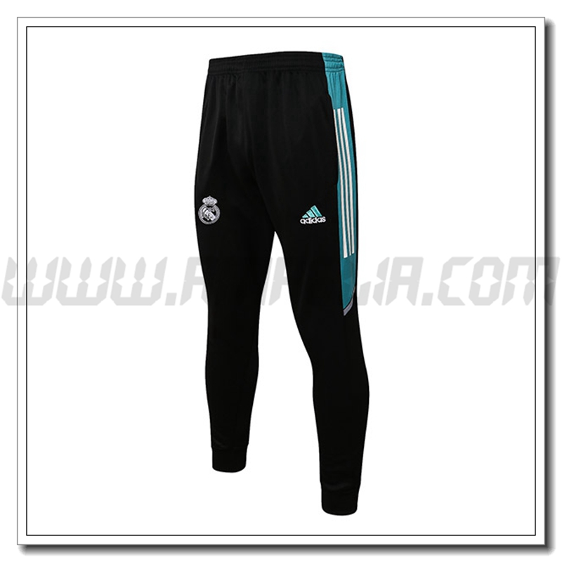 Pantaloni Allenamento Real Madrid Nero/Verde 2021 2022