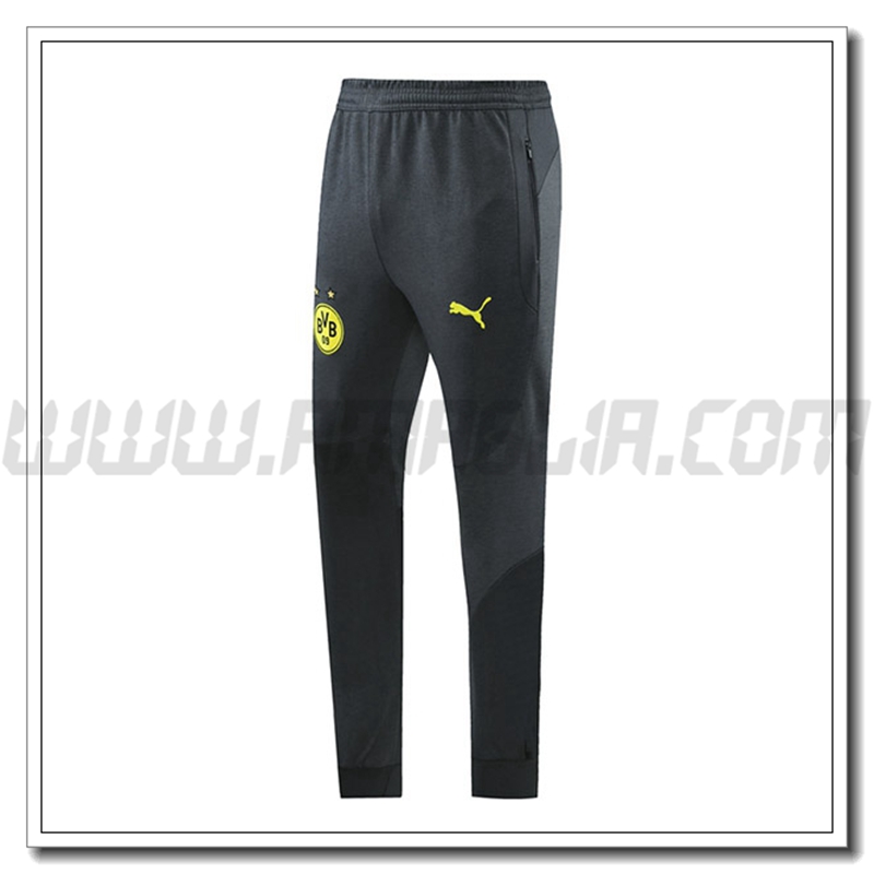 Pantaloni Allenamento Dortmund BVB Grigio Buio 2021 2022