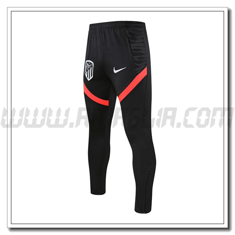Pantaloni Allenamento Atletico Madrid Rosso/Nero 2021 2022