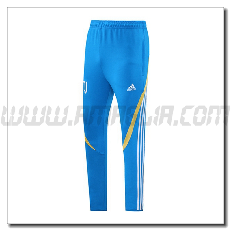 Pantaloni Allenamento Juventus Blu/Giallo 2021 2022