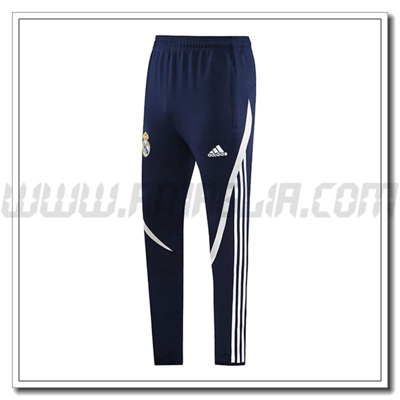 Pantaloni Allenamento Real Madrid Bianco/Nero 2021 2022