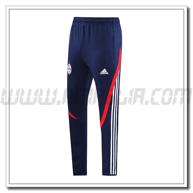 Pantaloni Allenamento Bayern Monaco Rosso/Bianco/Blu Marino 2021 2022