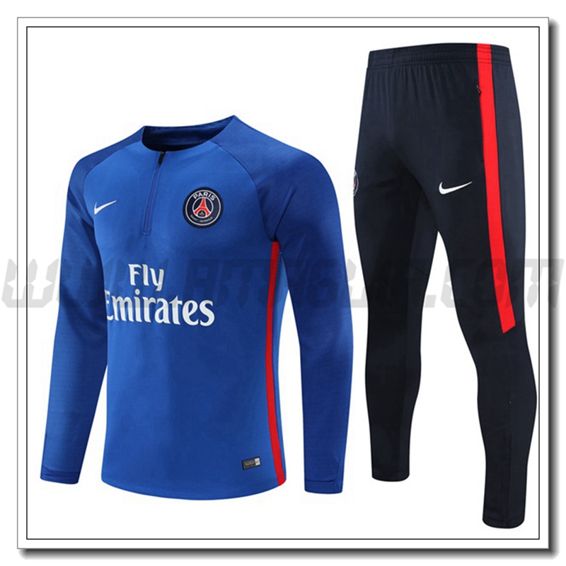 Tuta Allenamento Jordan PSG Bambino Blu 2016/2017