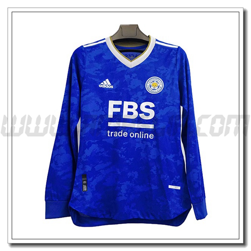Prima Maglia Leicester City Manica Lunga 2021 2022