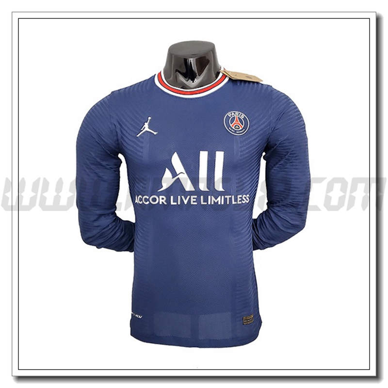 Prima Maglia Jordan PSG Manica Lunga 2021 2022