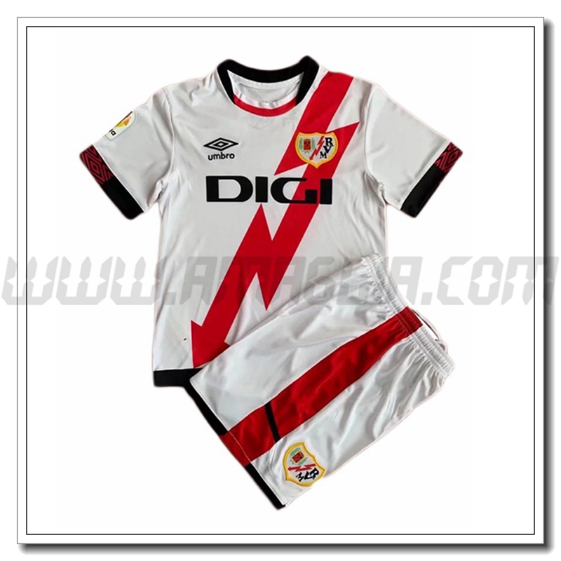 Kit Maglia Rayo Vallecano Bambino Prima 2021 2022