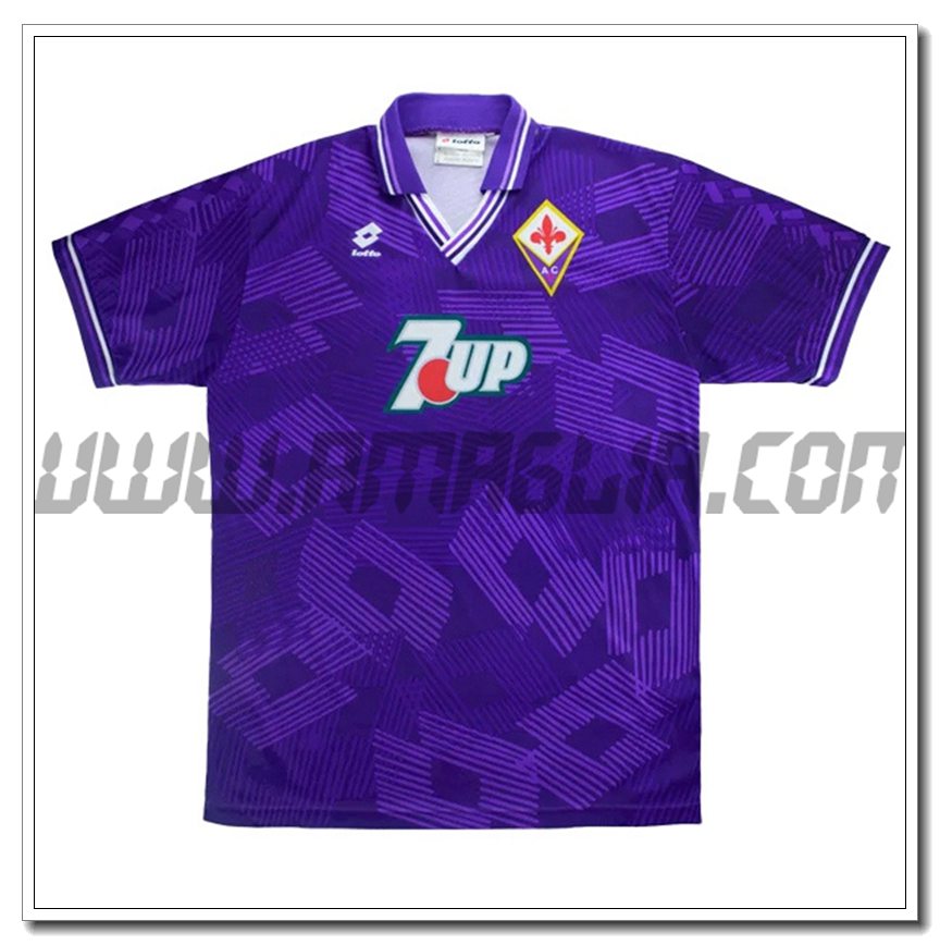 Maglia Calcio ACF Fiorentina Retro Prima 1992/1993