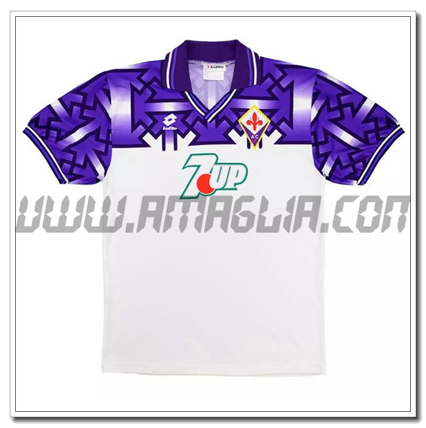 Maglia Calcio ACF Fiorentina Retro Seconda 1992/1993