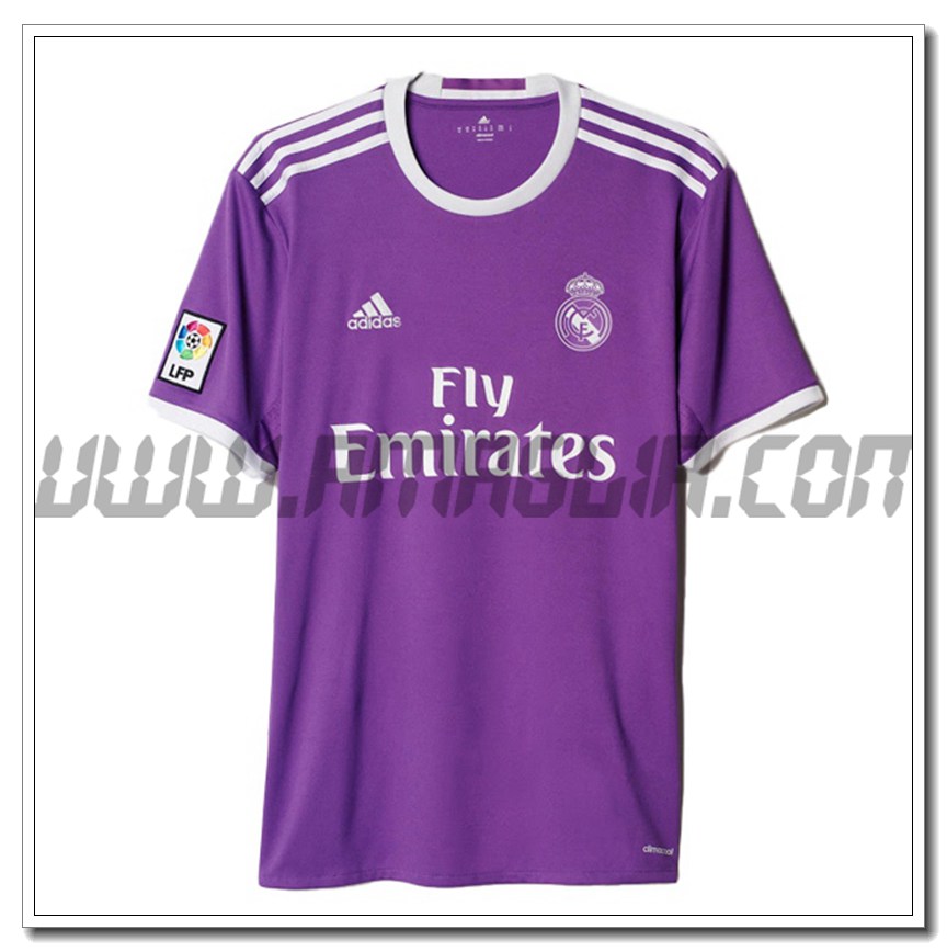 Maglia Calcio Real Madrid Retro Seconda 2016/2017