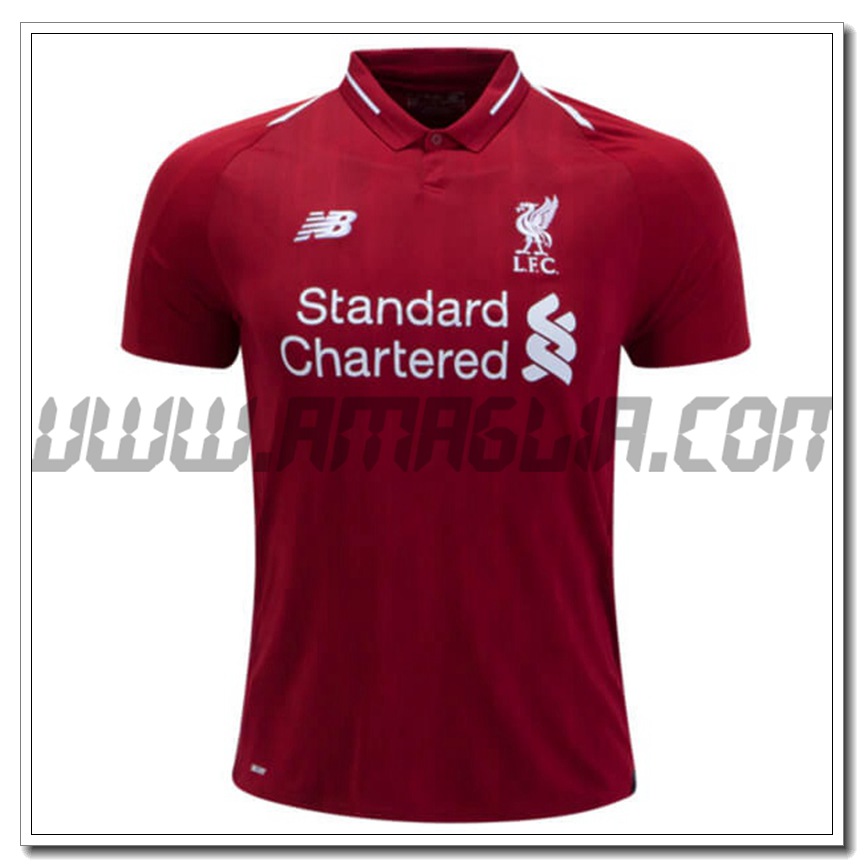 Maglia Calcio FC Liverpool Retro Prima 2018/2019
