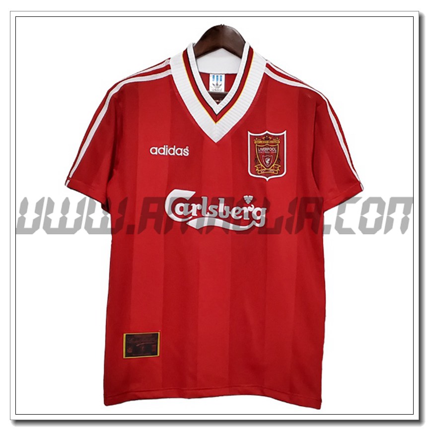 Maglia Calcio FC Liverpool Retro Prima 1996/1997