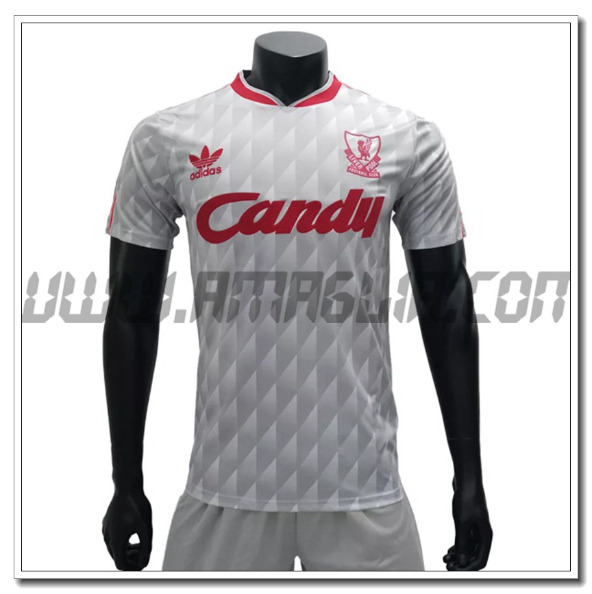 Maglia Calcio FC Liverpool Retro Seconda 1989/1991