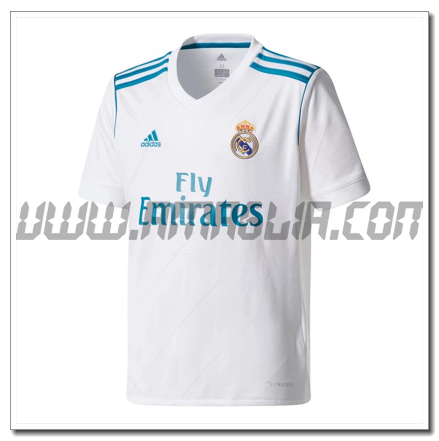 Maglia Calcio Real Madrid Retro Prima 2017/2018