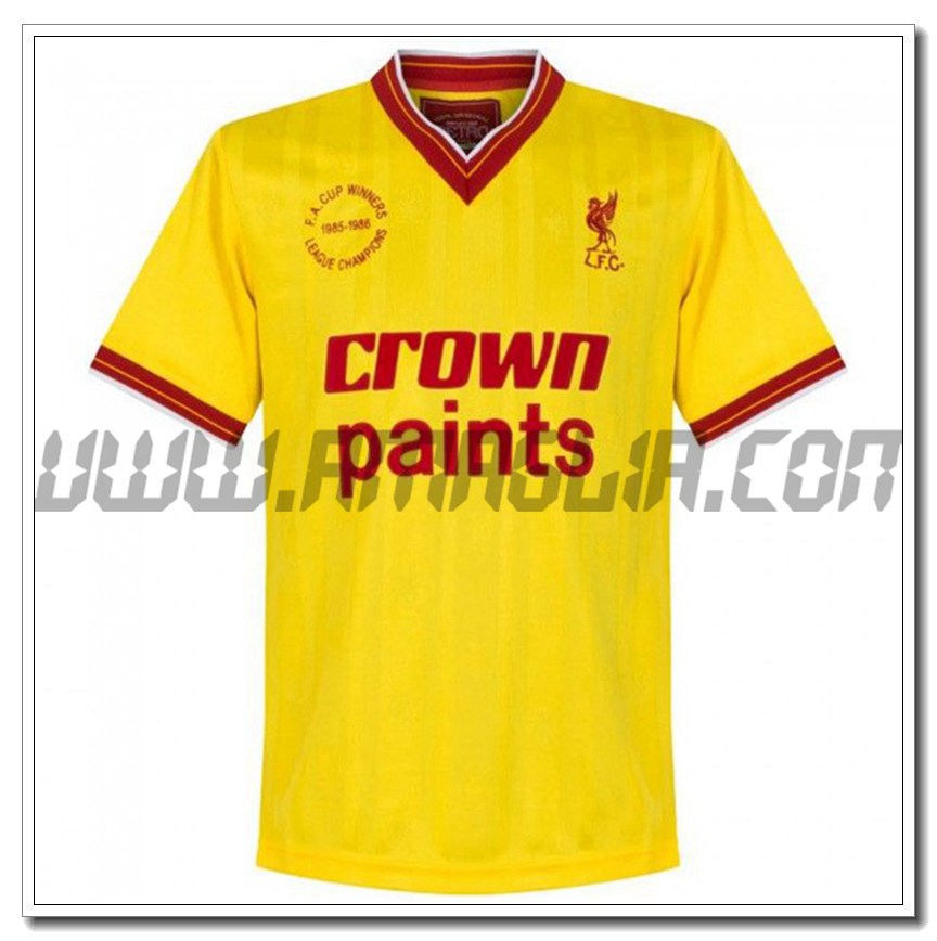 Maglia Calcio FC Liverpool Retro Terza 1985/1986