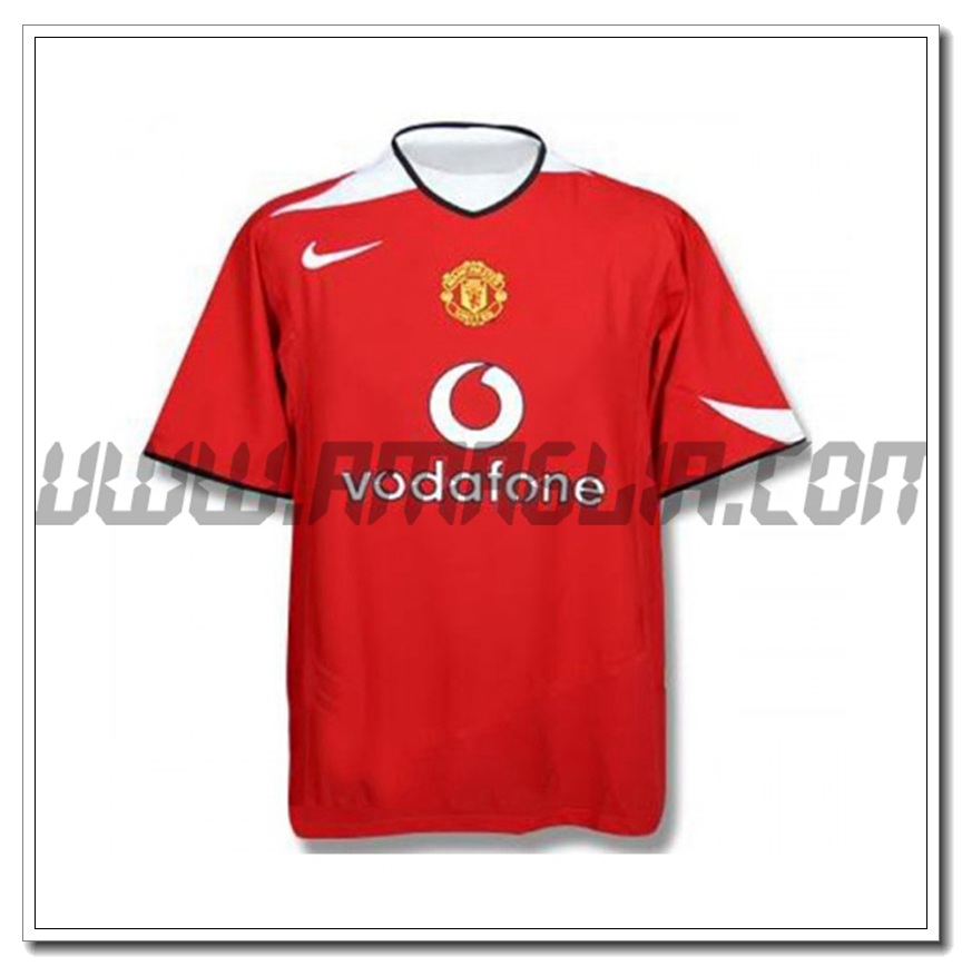 Maglia Calcio Manchester United Retro Prima 2004/2006