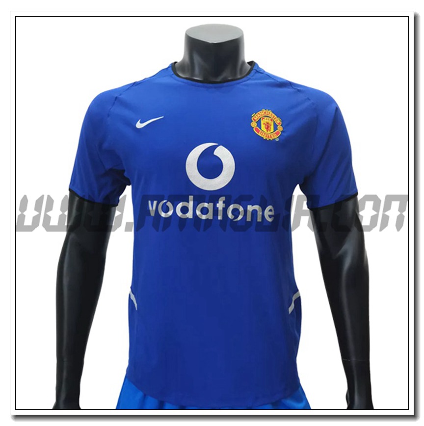 Maglia Calcio Manchester United Retro Terza 2002/2003