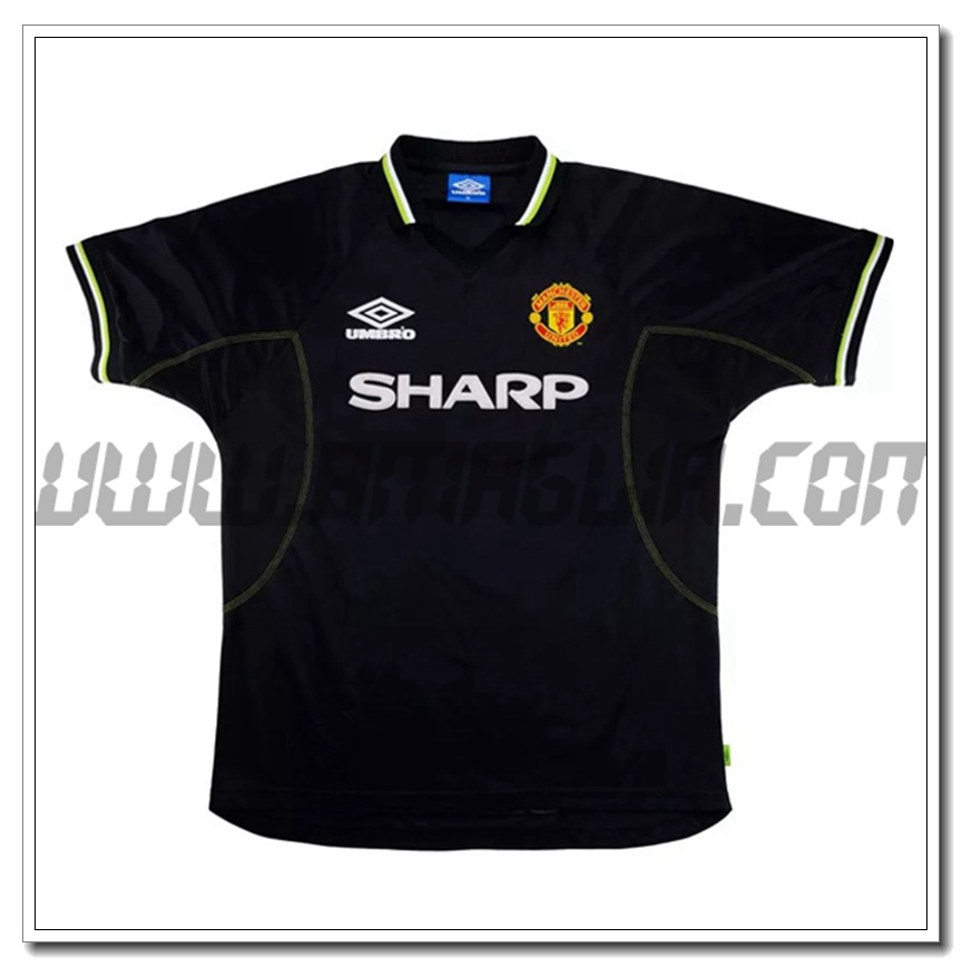 Maglia Calcio Manchester United Retro Terza 1998/1999