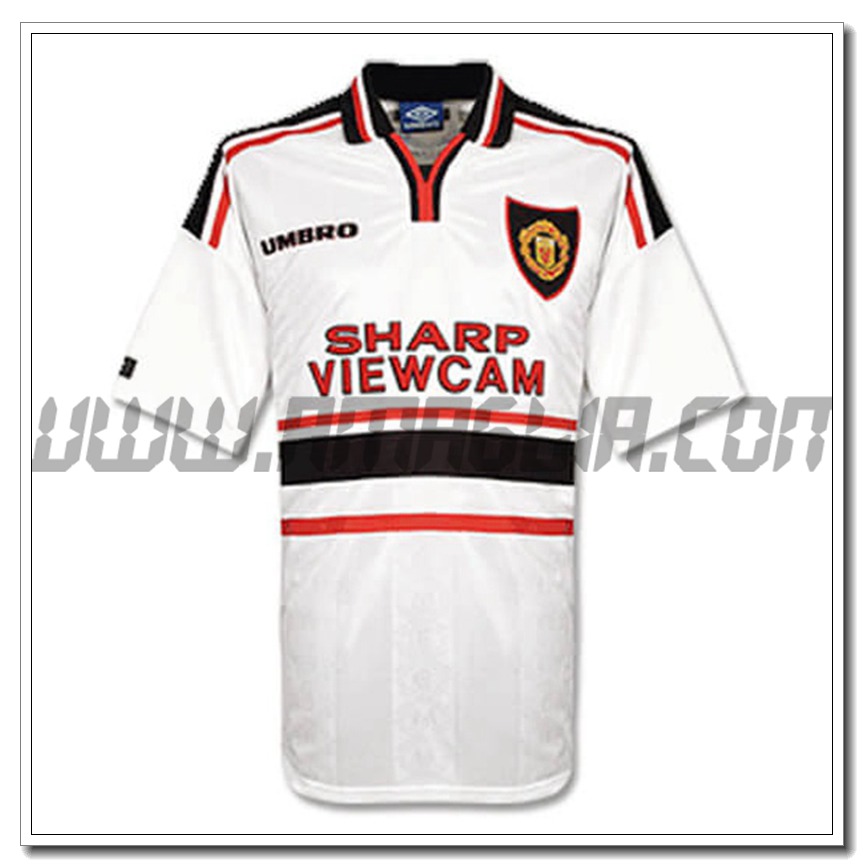 Maglia Calcio Manchester United Retro Seconda 1997/1999