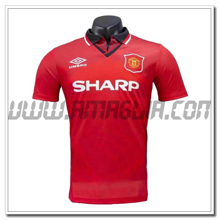 Maglia Calcio Manchester United Retro Prima 1994/1996