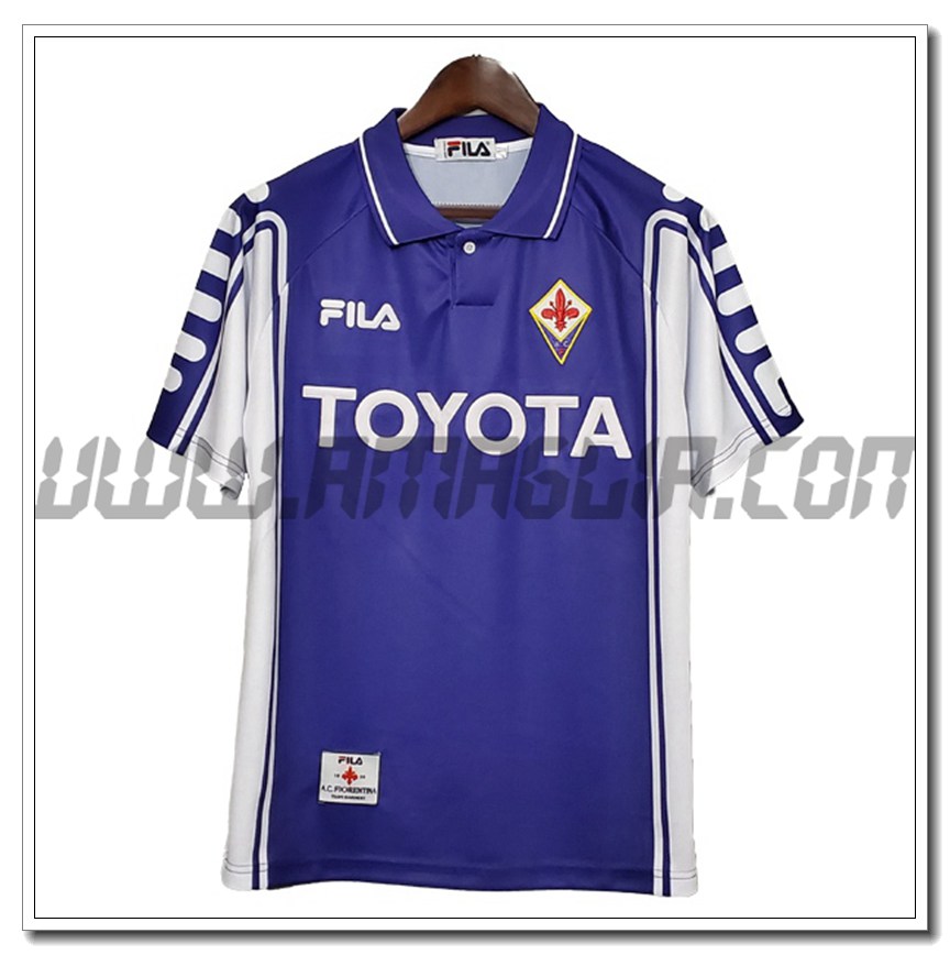 Maglia Calcio ACF Fiorentina Retro Prima 1999/2000