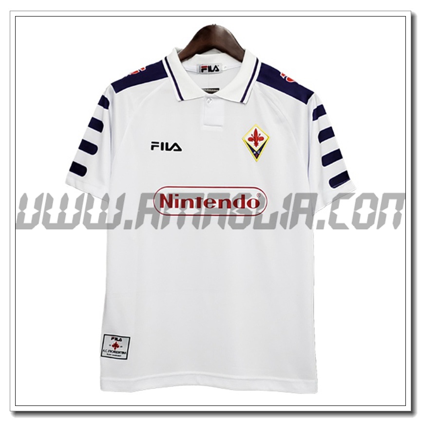 Maglia Calcio ACF Fiorentina Retro Seconda 1998/1999