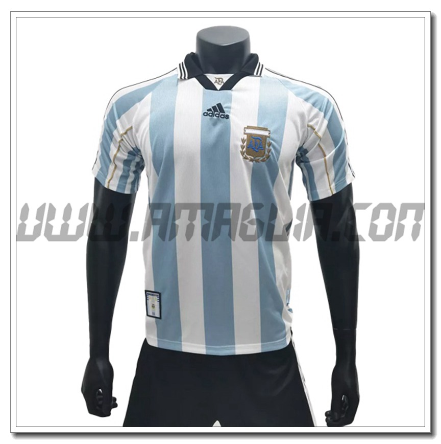 Maglia Calcio Argentina Retro Prima 1998