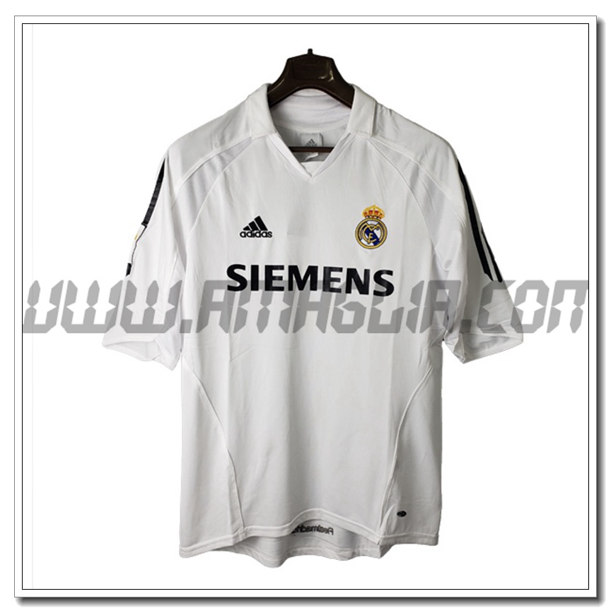 Maglia Calcio Real Madrid Retro Prima 2005/2006