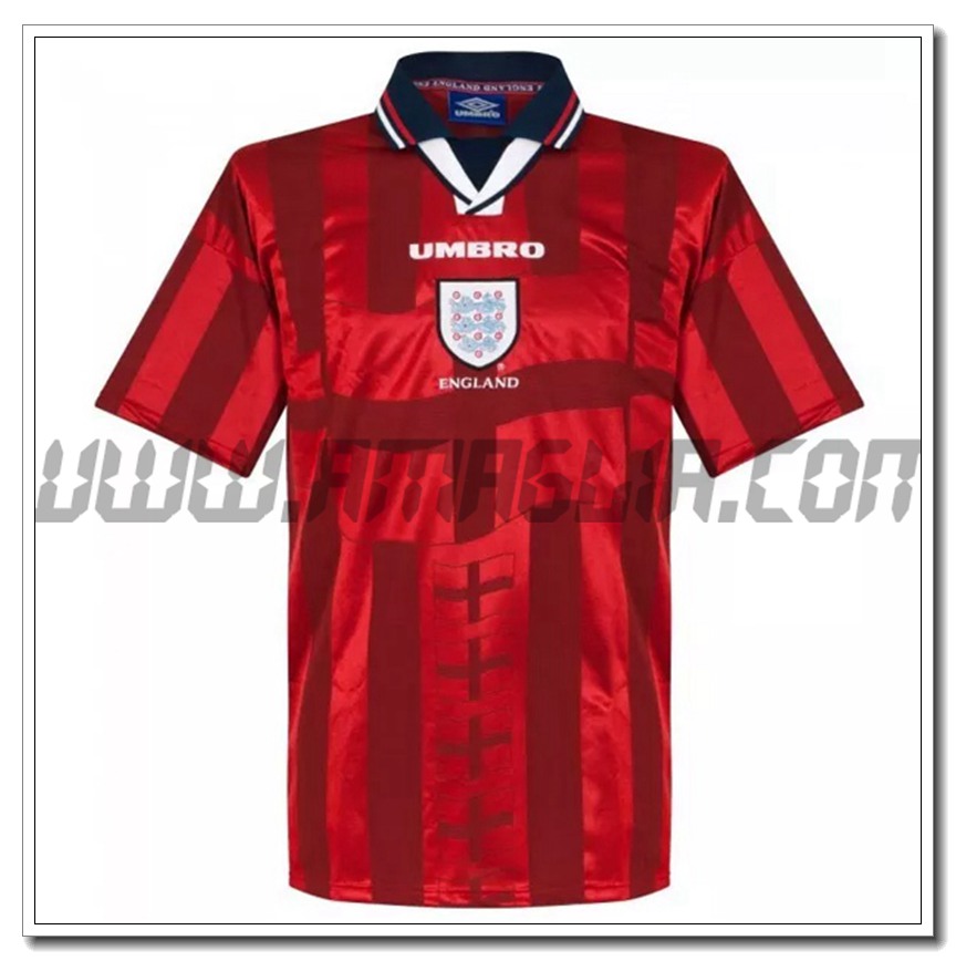 Maglia Calcio Inghilterra Retro Seconda 1998