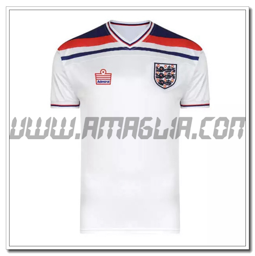 Maglia Calcio Inghilterra Retro Prima 1980/1983