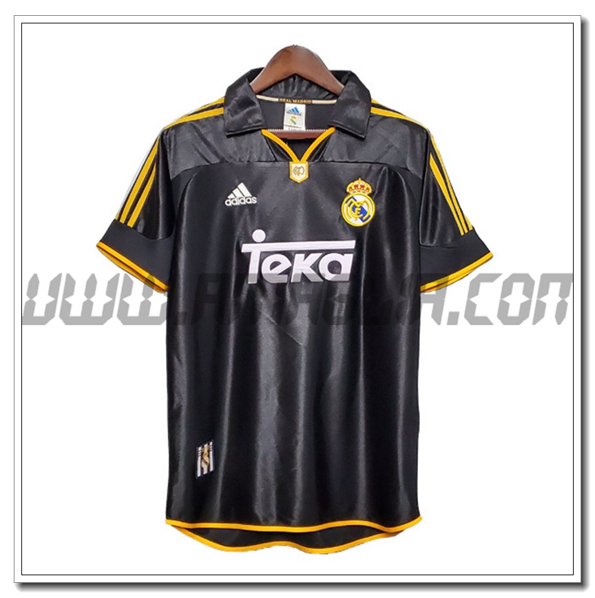 Maglia Calcio Real Madrid Retro Seconda 1998/1999