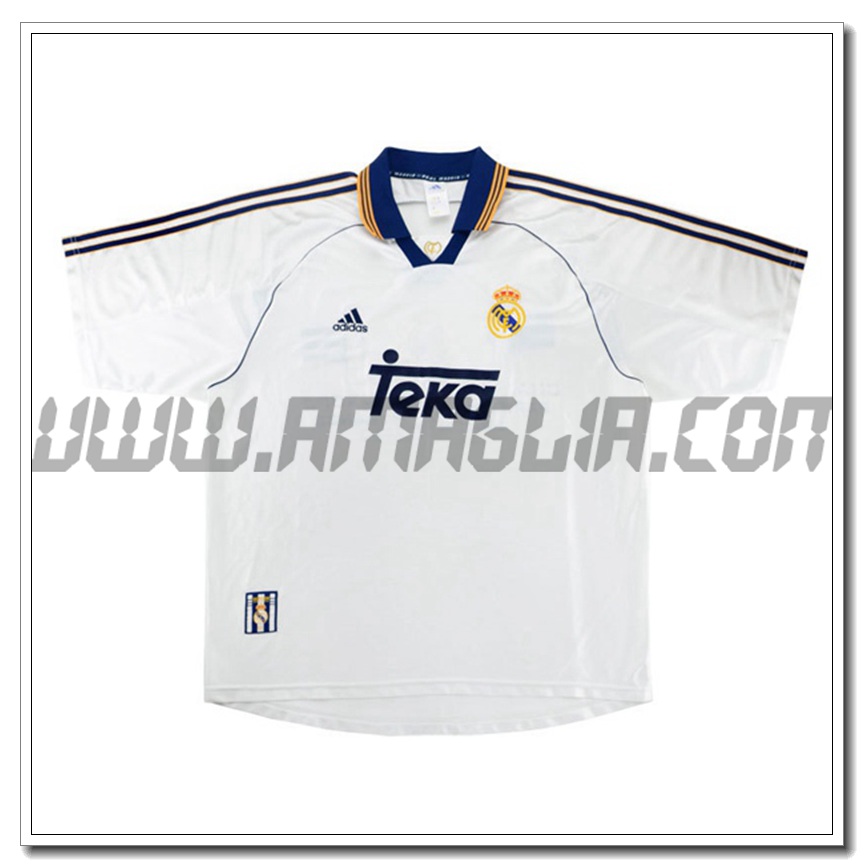 Maglia Calcio Real Madrid Retro Prima 1998/2000
