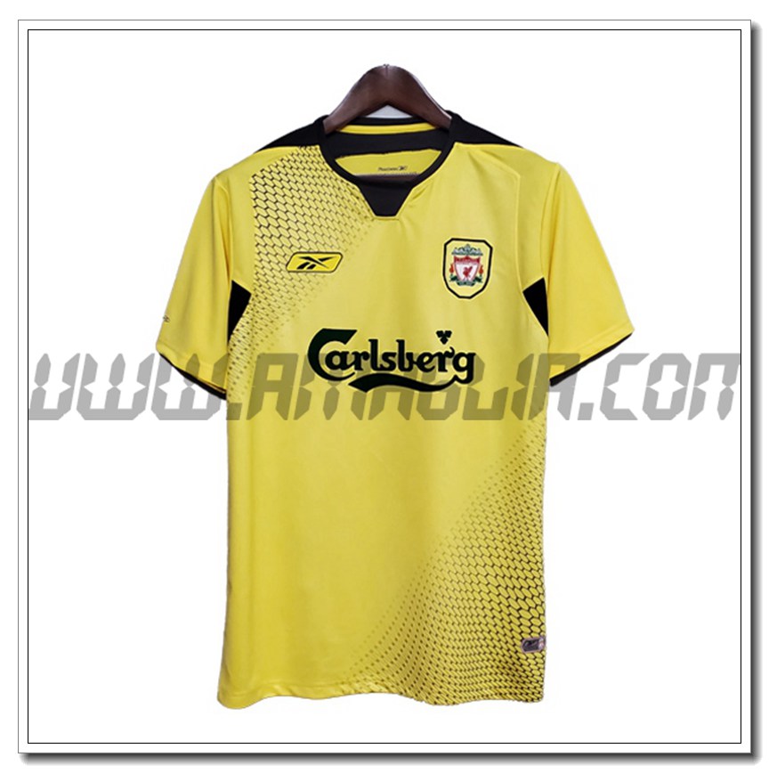 Maglia Calcio FC Liverpool Retro Seconda 2004/2005