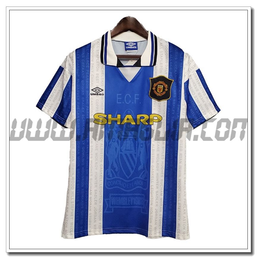 Maglia Calcio Manchester United Retro Seconda 1994/1996