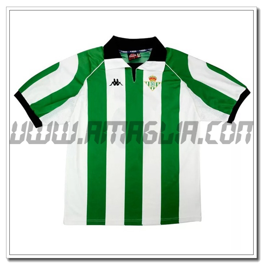Maglia Calcio Real Betis Retro Prima 1998/1999