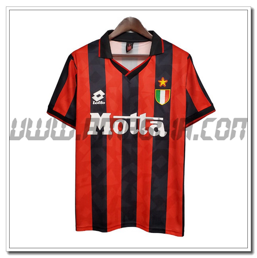 Maglia Calcio AC Milan Retro Prima 1993/1994