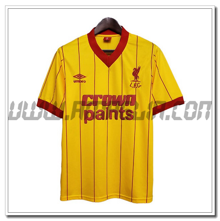 Maglia Calcio FC Liverpool Retro Seconda 1984