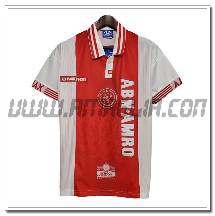 Maglia Calcio AFC Ajax Retro Prima 1997/1998