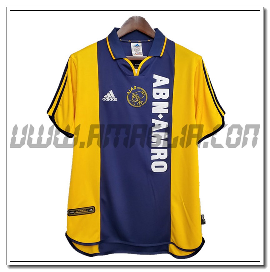 Maglia Calcio AFC Ajax Retro Seconda 2000/2001